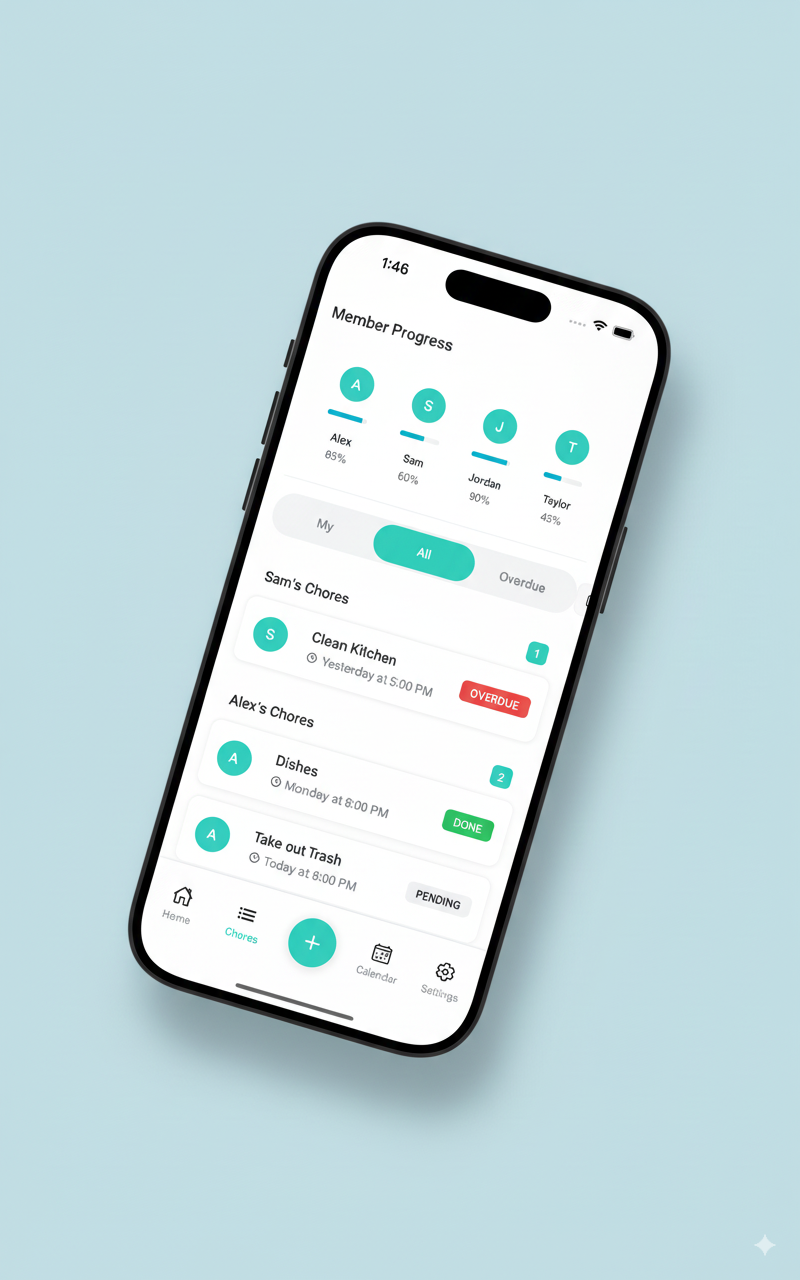 Roomies mobile app sign-up screen